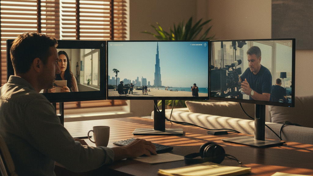 Remote Video Production: Coordinating Dubai Shoots from Anywhere